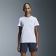 On Maglia Running Core-T Bianco Donna