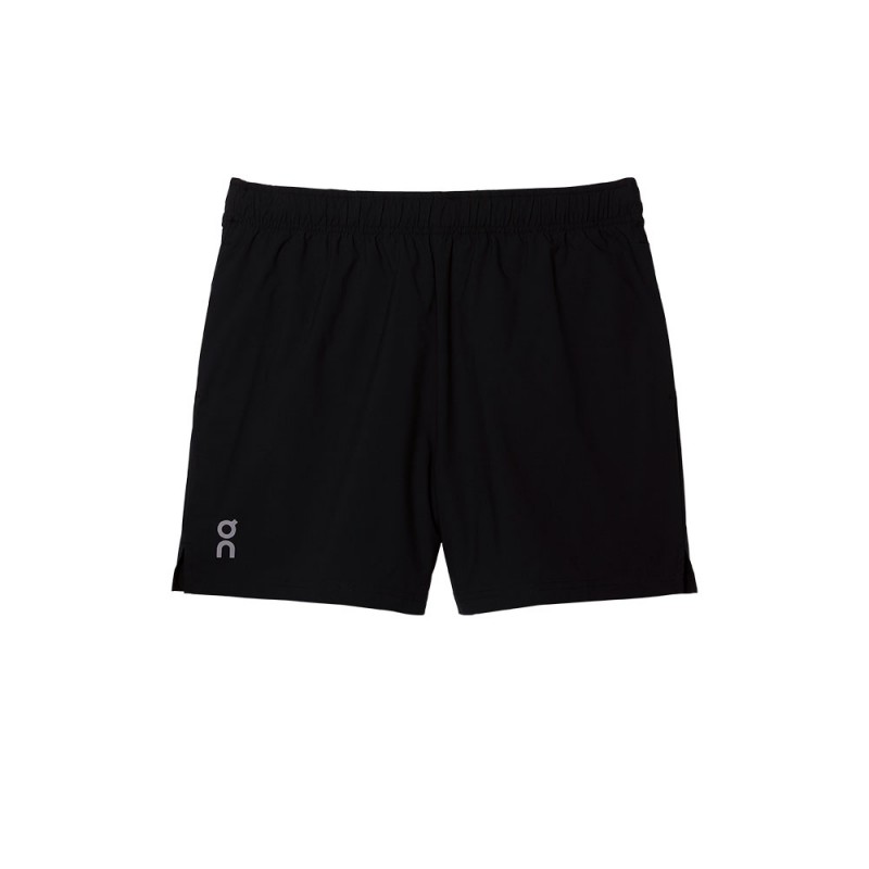 On Pantaloncini Running Core 5" Core Nero Uomo