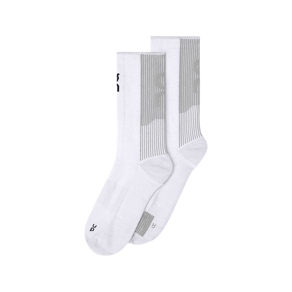 On Performance Run Sock High Bianco