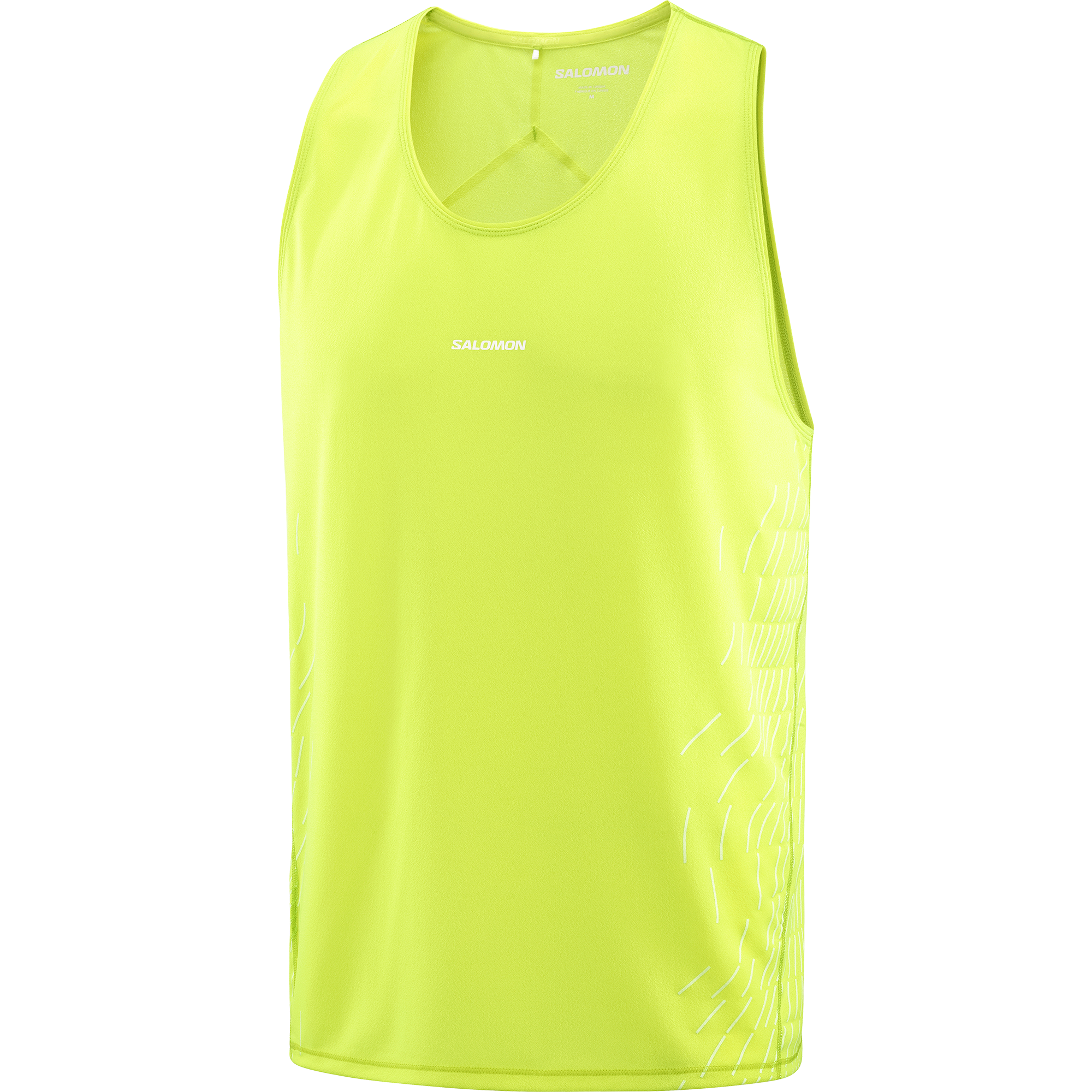 Salomon Gilet Trail Running Sense Aero Gfx Lime Butter Uomo