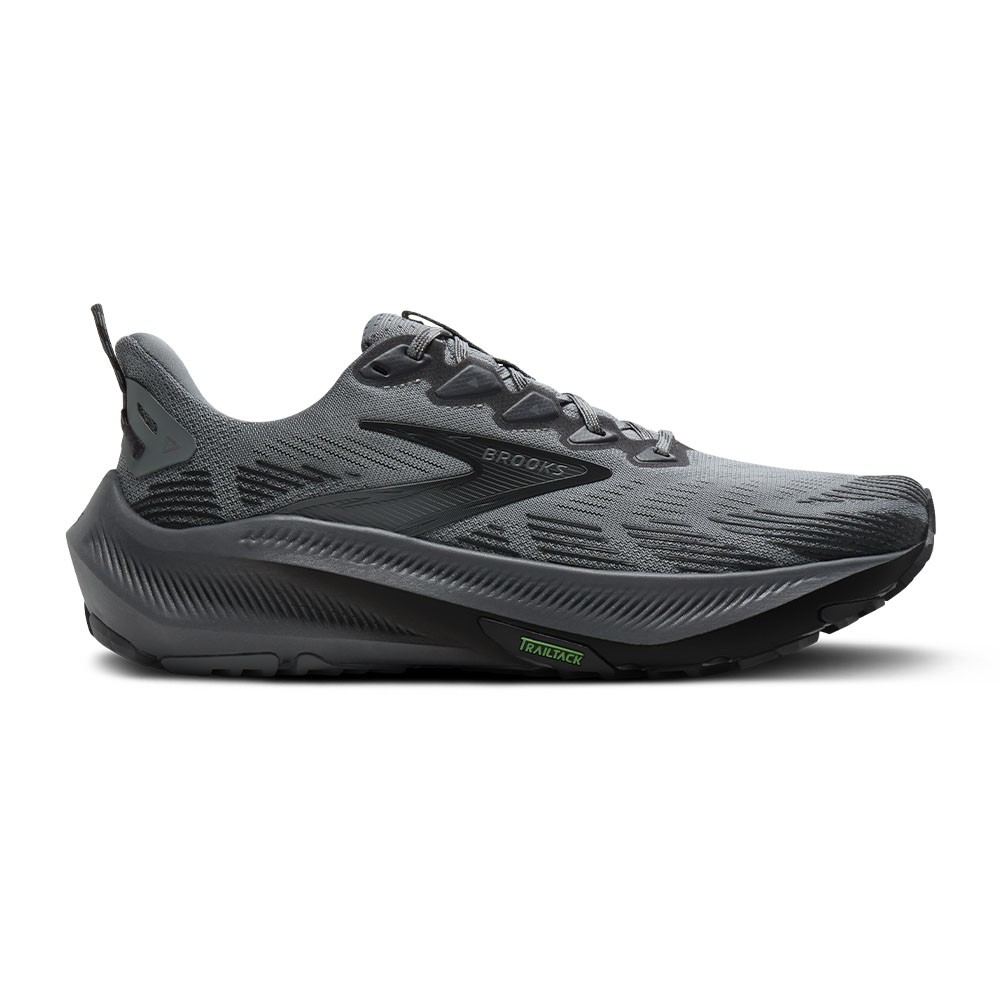 Brooks Ghost Trail Grigio Nero - Scarpe trail running Uomo