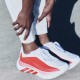ADIDAS Hyperboost Edge Bianco Rosso - Scarpe Running Donna