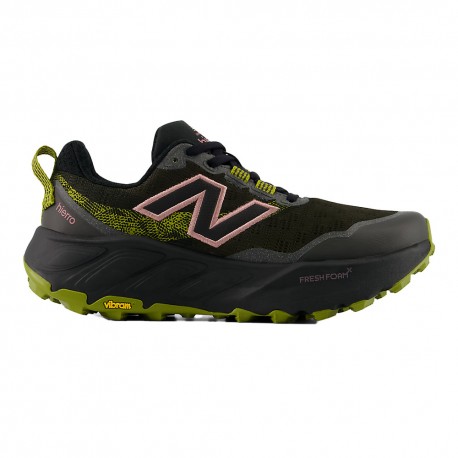 New Balance Fresh Foam X Hierro V9 Faded Nero Rosewoo - Scarpe Trail Running Donna
