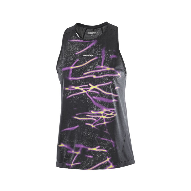 Salomon Tank Shkout Core Deep Nero Donna