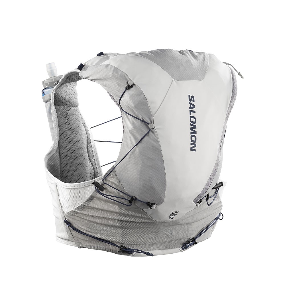 Salomon Zaino Trail Running Adv Skin 12 Set Alloy Gray Violet Spellbound