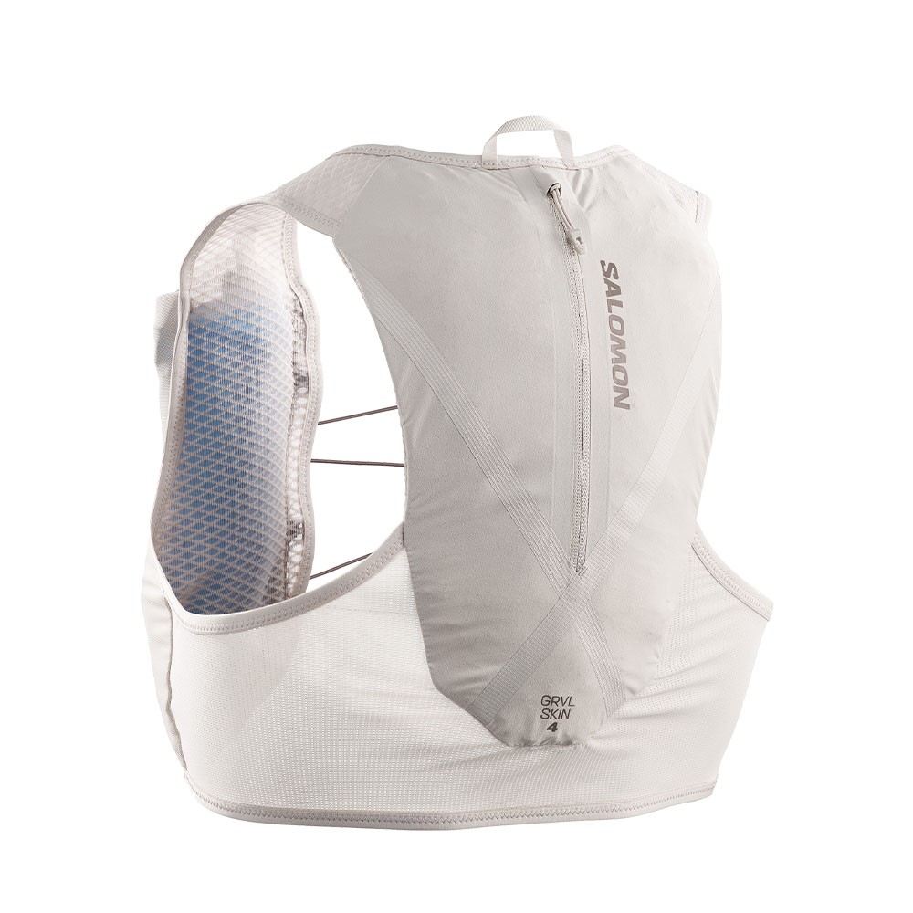 Salomon Zaino Trail Running Grvl Skin 4 Set Argento Cloud