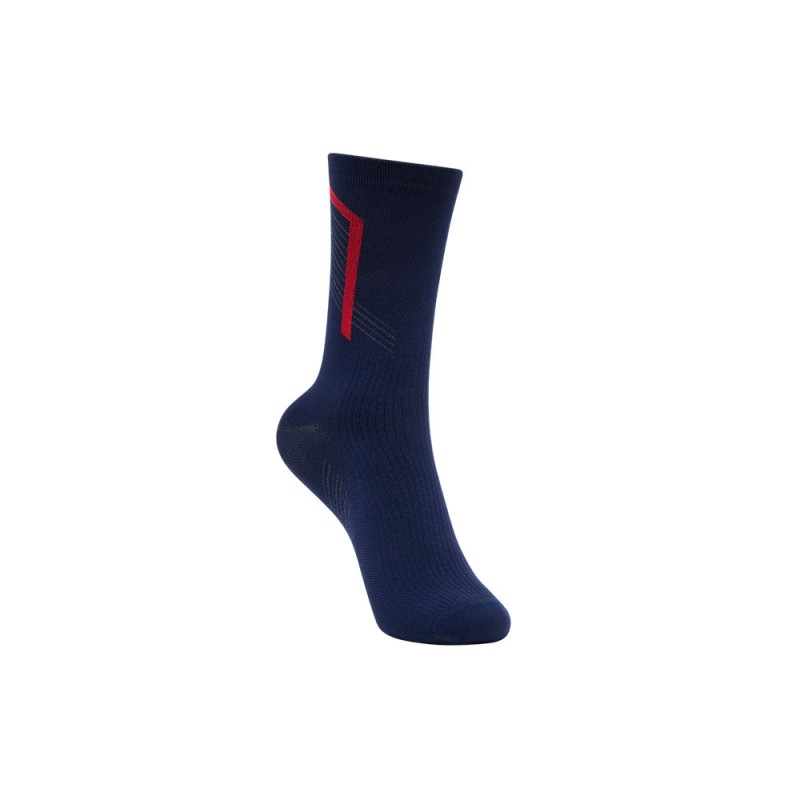 La Sportiva Calze Trail Running Flow Night Sky Mountain Red Uomo