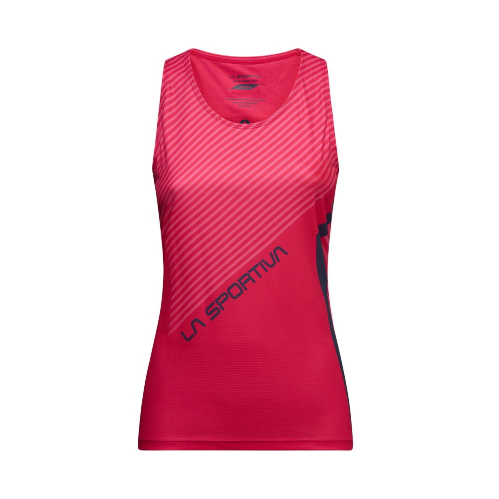 La Sportiva Canotta Trail Running Flow Azalea Night Sky Donna