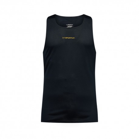 La Sportiva Canotta Trail Running Pure Nero Giallo Uomo