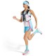 La Sportiva Short Trail Running Flow 3" Malibu Blue Hibiscus Donna