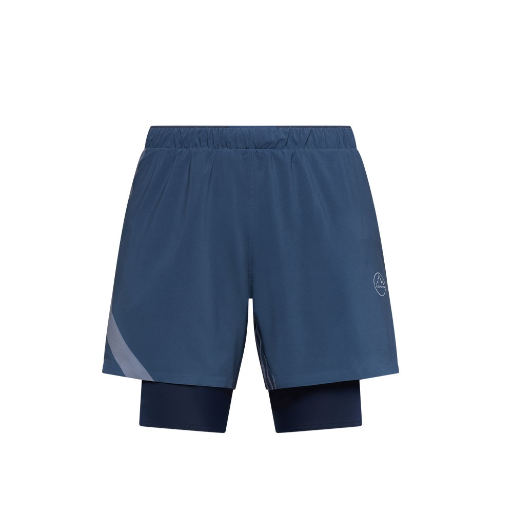 La Sportiva Short Trail Running Flow 5" Night Sky Chalk Uomo