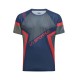 La Sportiva T-Shirt Trail Running Flow Mountain Rosso Cypress Uomo