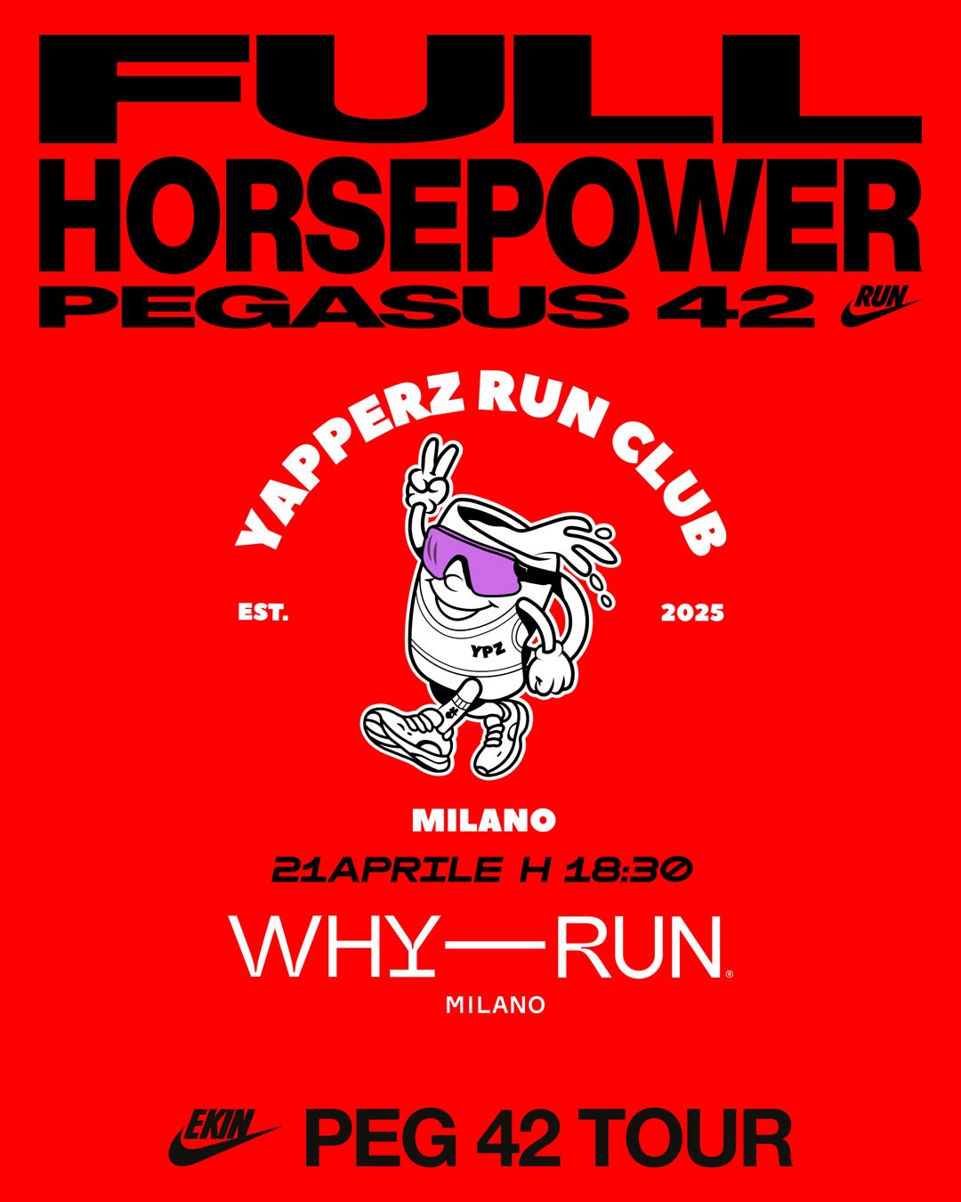 PEG 42 TOUR per YAPPERZ