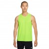 Nike Miler Canotta Running Volt Ice Reflective Silv Uomo