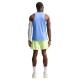 Nike Stride Canotta Running Blu Pulse Reflective Silv Uomo