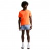 Nike Miler T-Shirt Running Total Arancio Reflective Silv Uomo