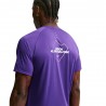 Nike Stride T-Shirt Running London Midnight Navy Court Purple Uomo