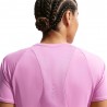 Nike Swift T-Shirt Running Df Top Lt Magenta Reflective Sil Donna