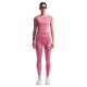Nike Tempo Swoosh T-Shirt Running Peony Rosa Foam Donna