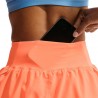 Nike Tempo Flow Swoosh Pantaloncini Running Arancio Pulse Reflective Silv Donna