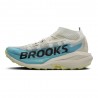 Brooks Cascadia Elite Bianco Azzurro Nero - Scarpe Trail Running Uomo