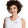 Nike Dri-Fit Canotta Palestra Bianco Donna