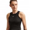 Nike One Fitted Canotta Palestra Nero Donna