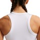 Nike One Fitted Canotta Palestra Bianco Donna