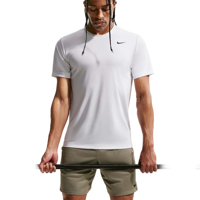 Nike Nike Maglietta Palestra Bianco Uomo