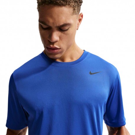 Nike Nike Maglietta Palestra Blu Uomo