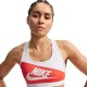 Nike Swoosh Reggiseno Sportivo Ms Bianco Donna