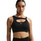 Nike One Reggiseno Sportivo Nero Donna