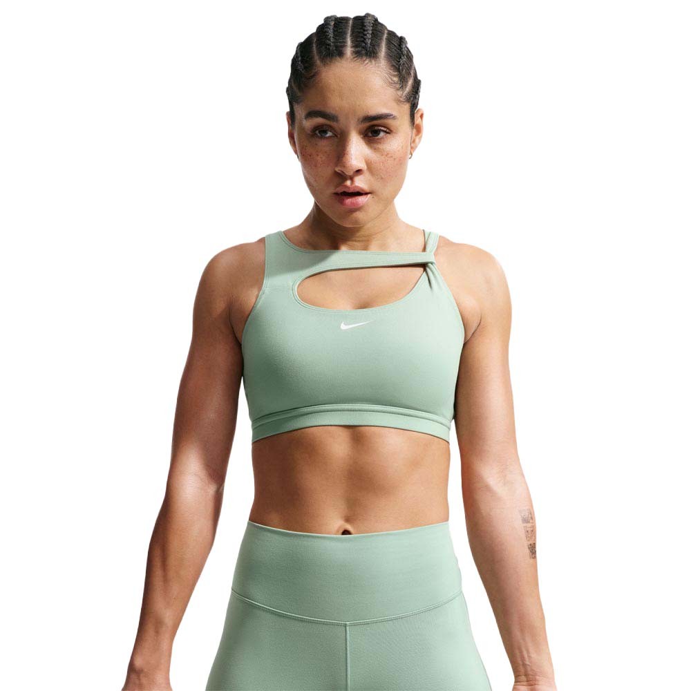 Nike One Reggiseno Sportivo Verde Donna