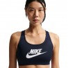 Nike Swoosh Reggiseno Sportivo Nero Donna
