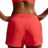 Nike One Shorts Sportivi Rosso Donna