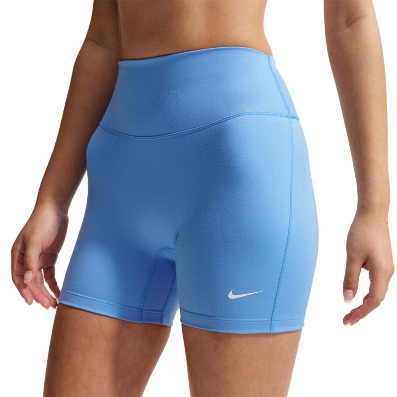 Nike One Biker Azzurro Donna