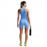 Nike One Fitted Canotta Palestra Azzurro Donna