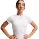 Nike One Fitted Maglietta Palestra Bianco Donna