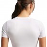 Nike One Fitted Maglietta Palestra Bianco Donna