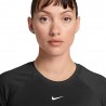 Nike Pro Seamless Maglietta Palestra Nero Donna