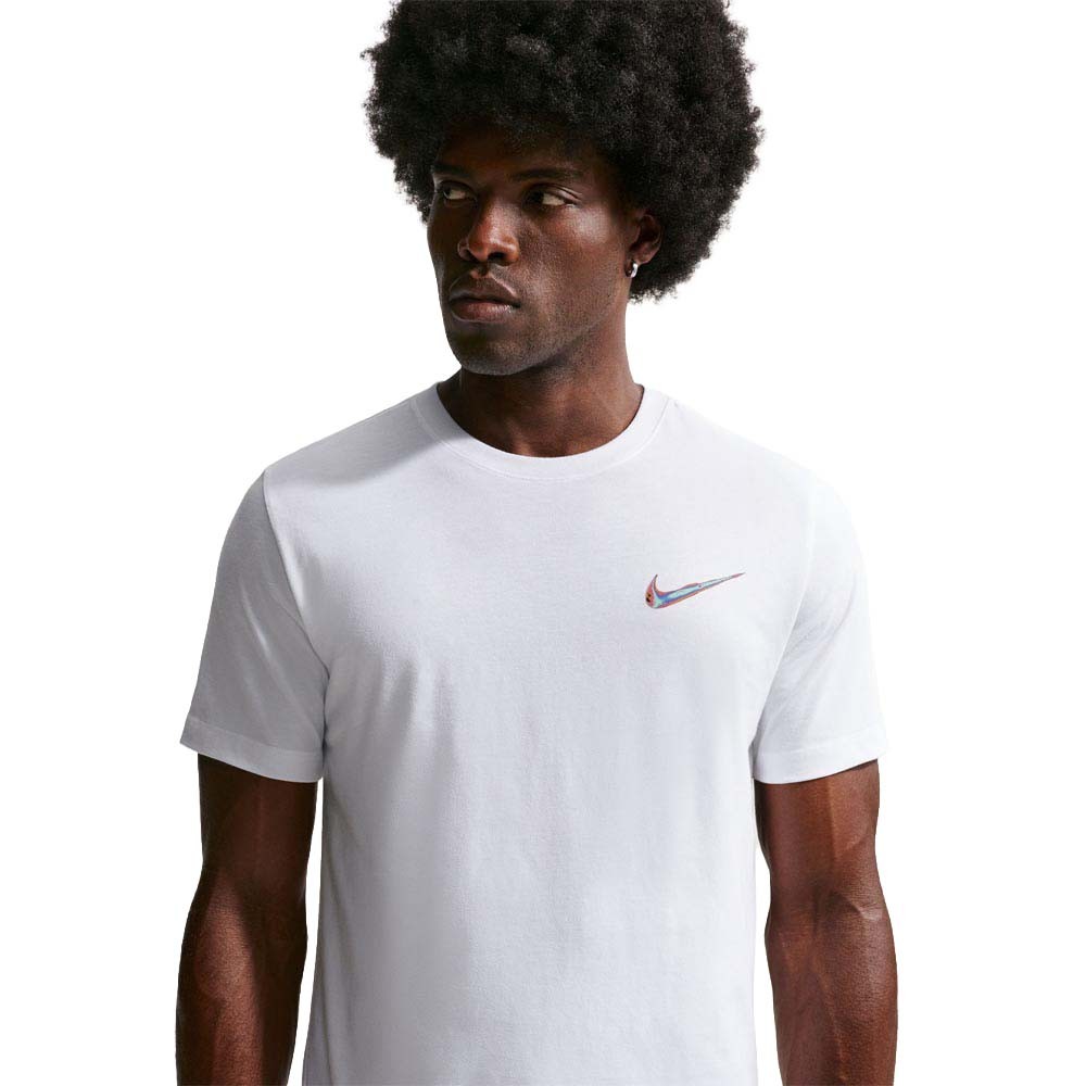 Nike Nike Maglietta Palestra Thermal Bianco Uomo