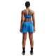 Nike Pro Shorts Sportivi 2In1 Azzurro Donna