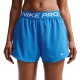 Nike Pro Shorts Sportivi 2In1 Azzurro Donna