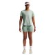 Nike Tempo Pantaloncini Running Tight 4" Steam Reflective Silv Donna