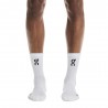 On Calze Running Core High X 2 Bianco