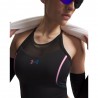 Under Armour Canotta Running Crop Velociti Elite Ultimate Nero Capri Donna