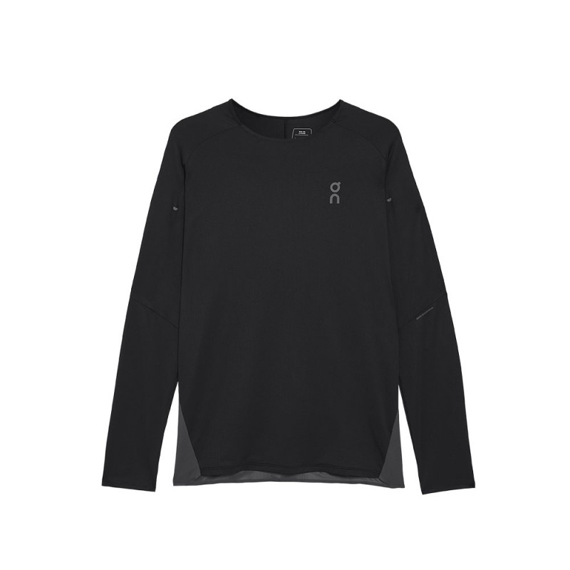 On Maglia Running Performance Long-T Nero Uomo