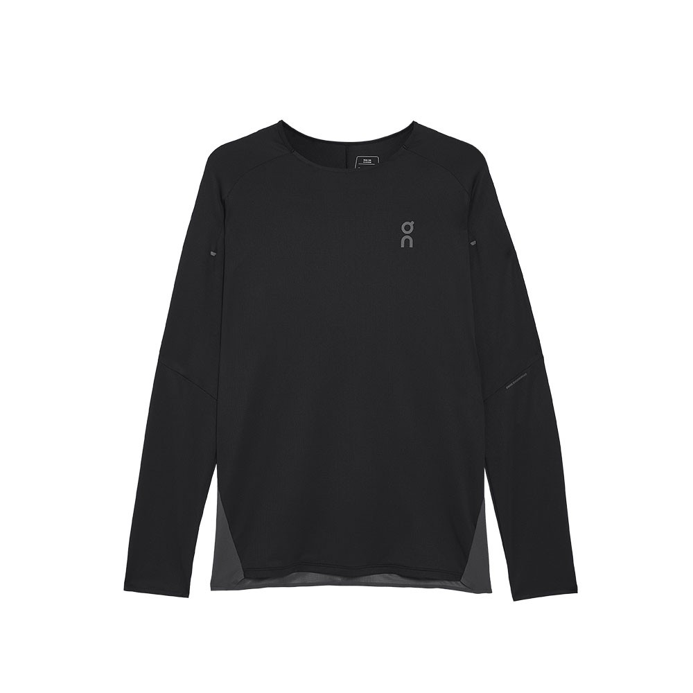On Maglia Running Performance Long-T Nero Uomo