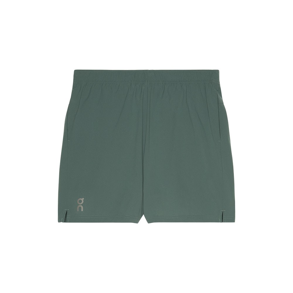On Pantaloncini Running 5" Core Olive Uomo