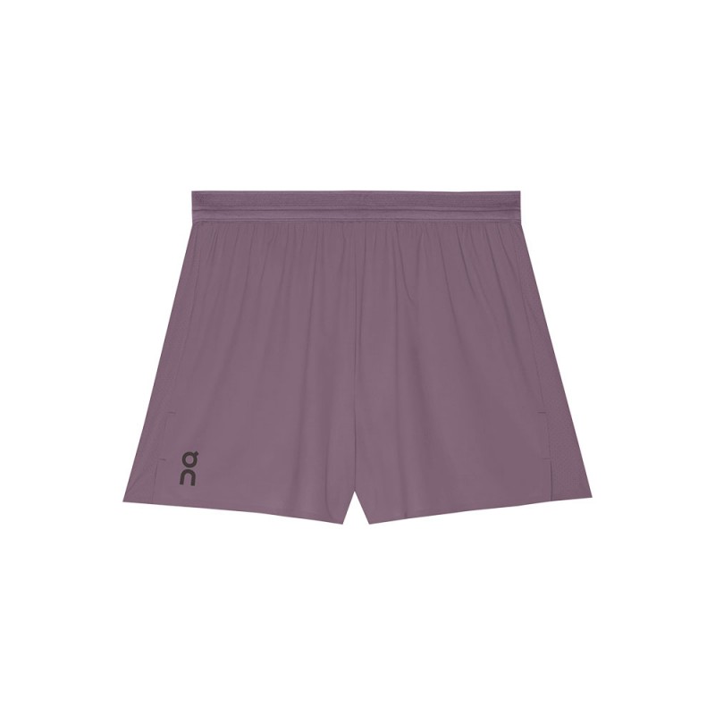 On Pantaloncini Running 5" Performance Dewberry Uomo